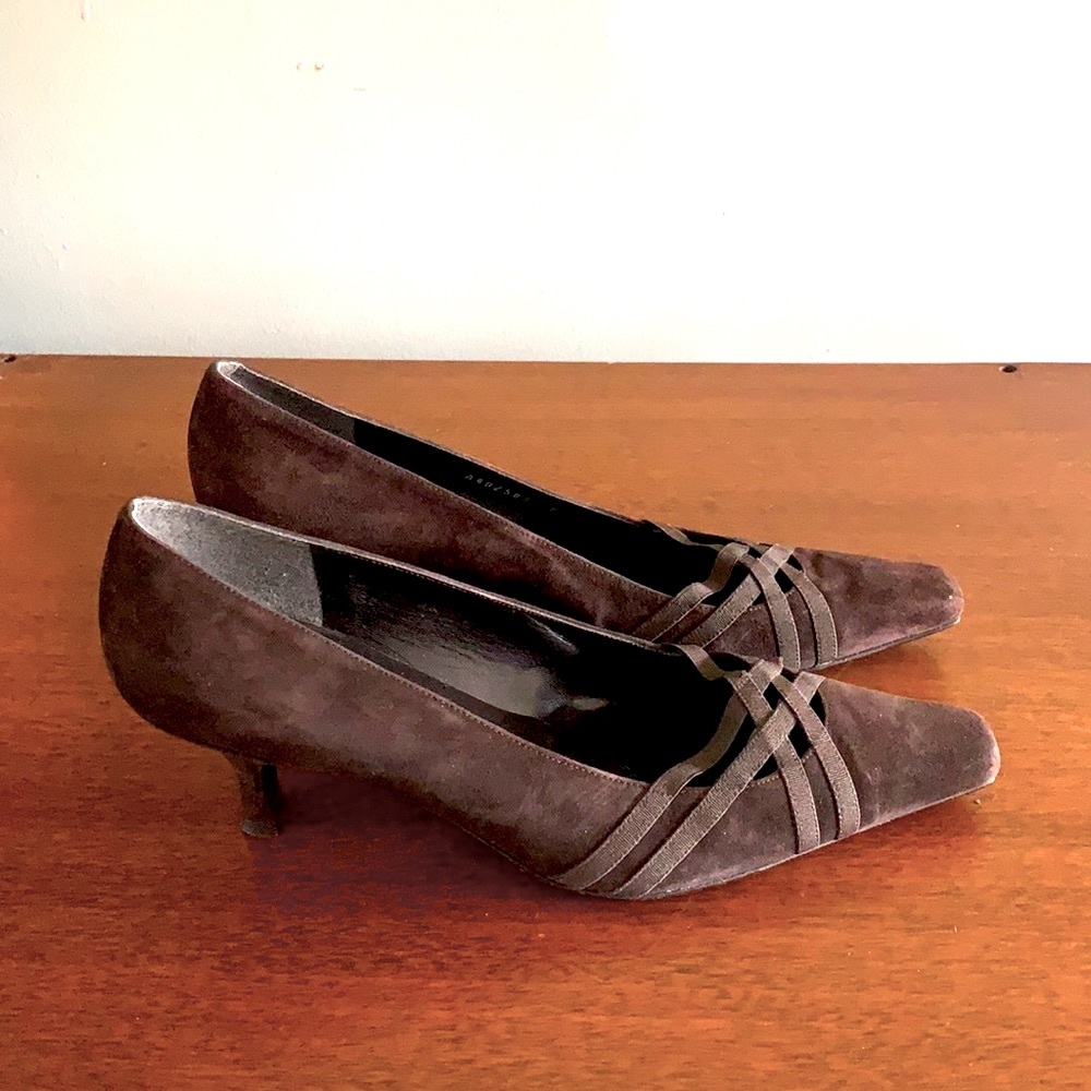 Stuart Weitzman Suede Pumps Heels 8.5 M